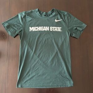 Michigan state Nike polyester tee